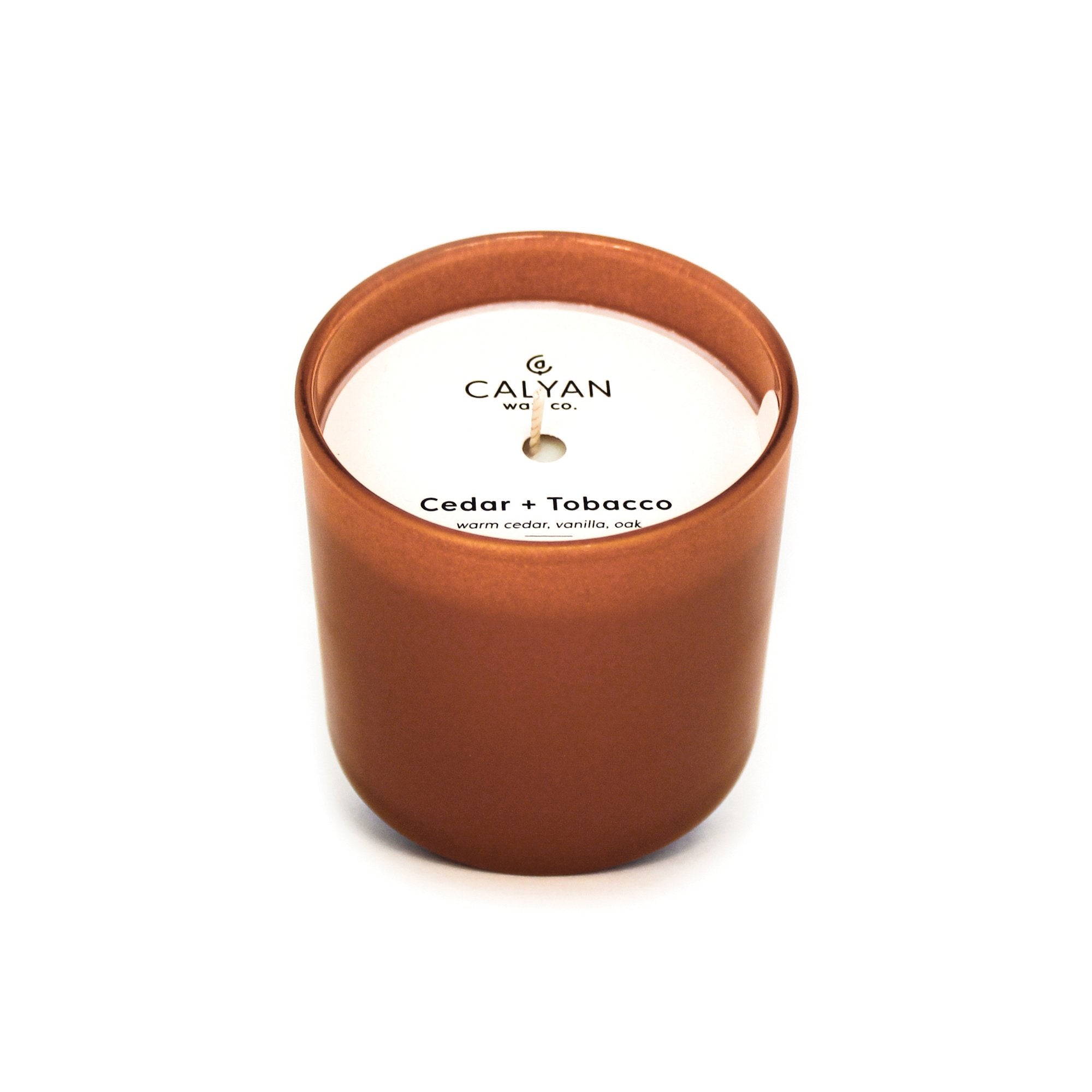 Dignity Series Soy Candles Collection - Cedar + Tobacco
