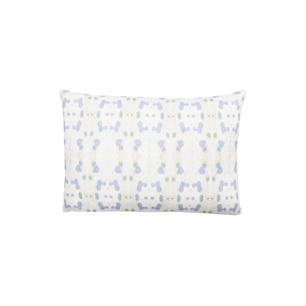 Cheetah Lavender Linen Pillow 14" x 20" lumbar