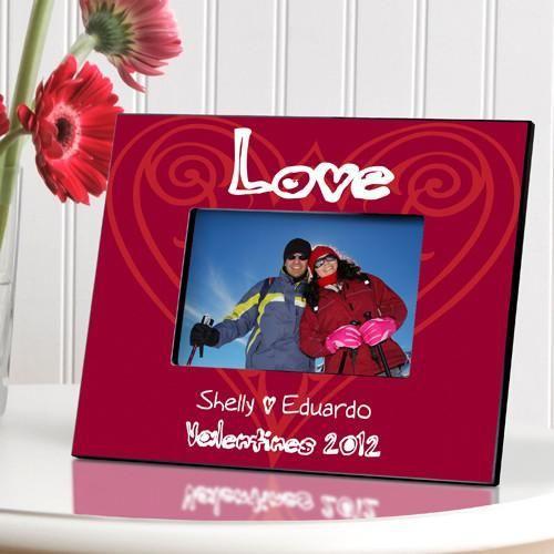 Personalized Valentine's Photo Frame - lots a love