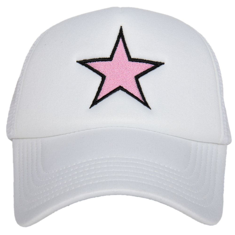 Pink Star Trucker Hat