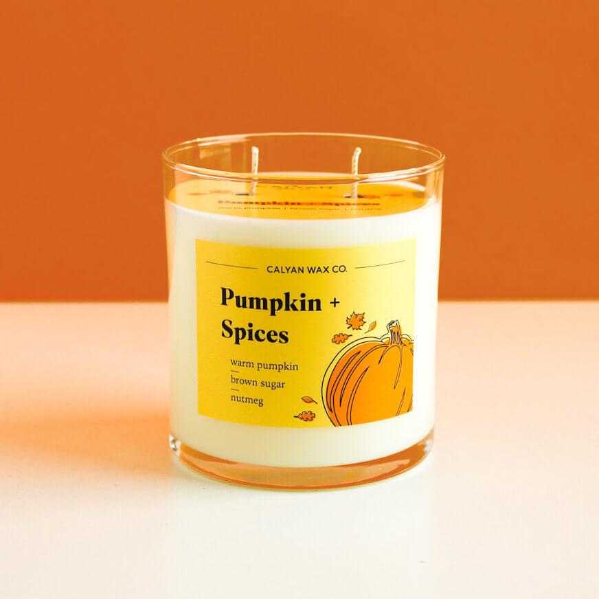 Pumpkin + Spices Soy Candle - Limited Edition