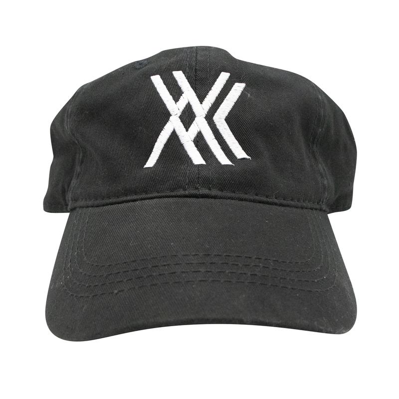 WMC Dad Hat in black with white embroidered logo