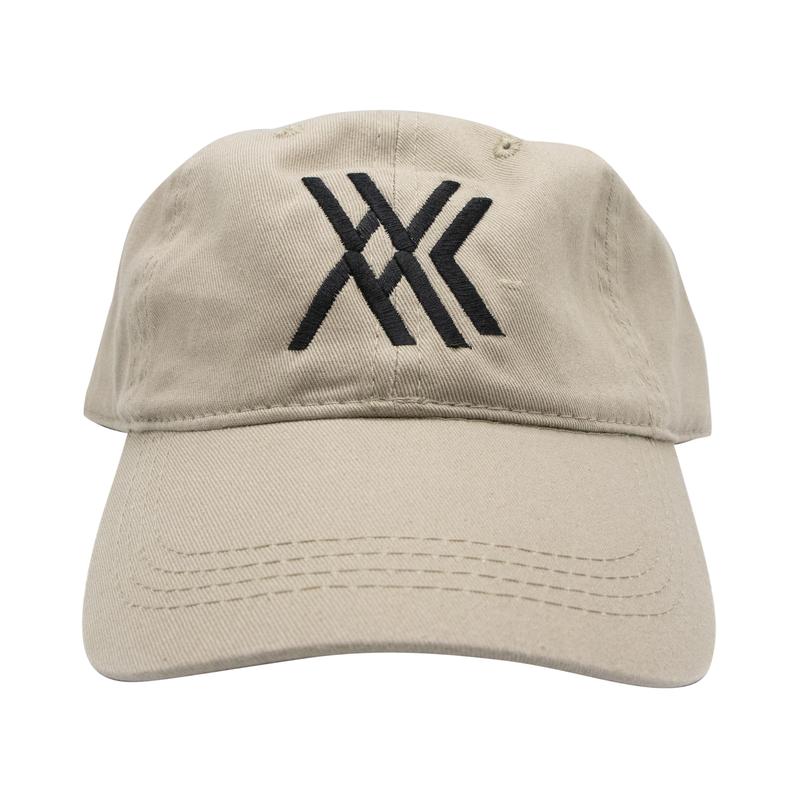WMC Dad Hat in tan with embroidered logo